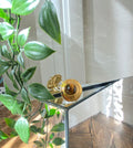 Bague pierre marron