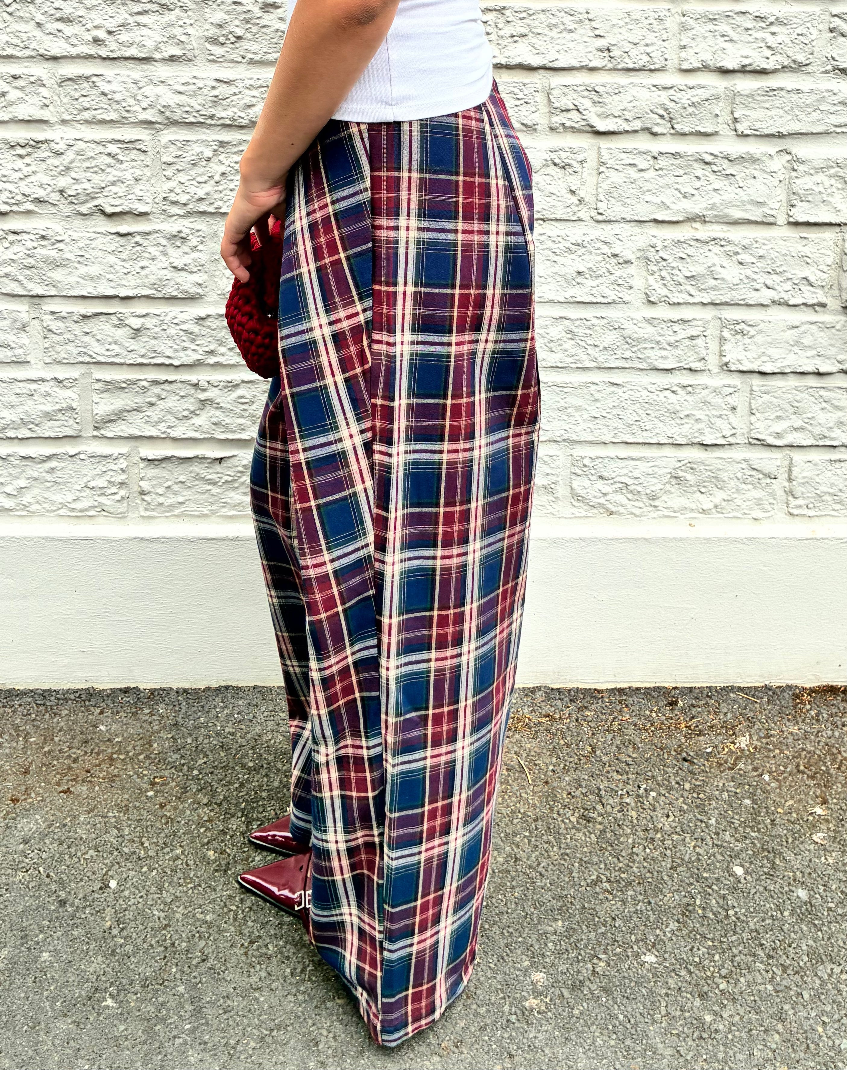 Pantalon à carreaux Le Vestiaire