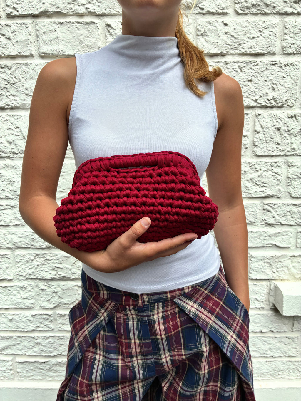 Clutch ROMEO bordeaux Le Vestiaire