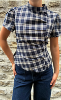 Blouse à carreaux Le Vestiaire