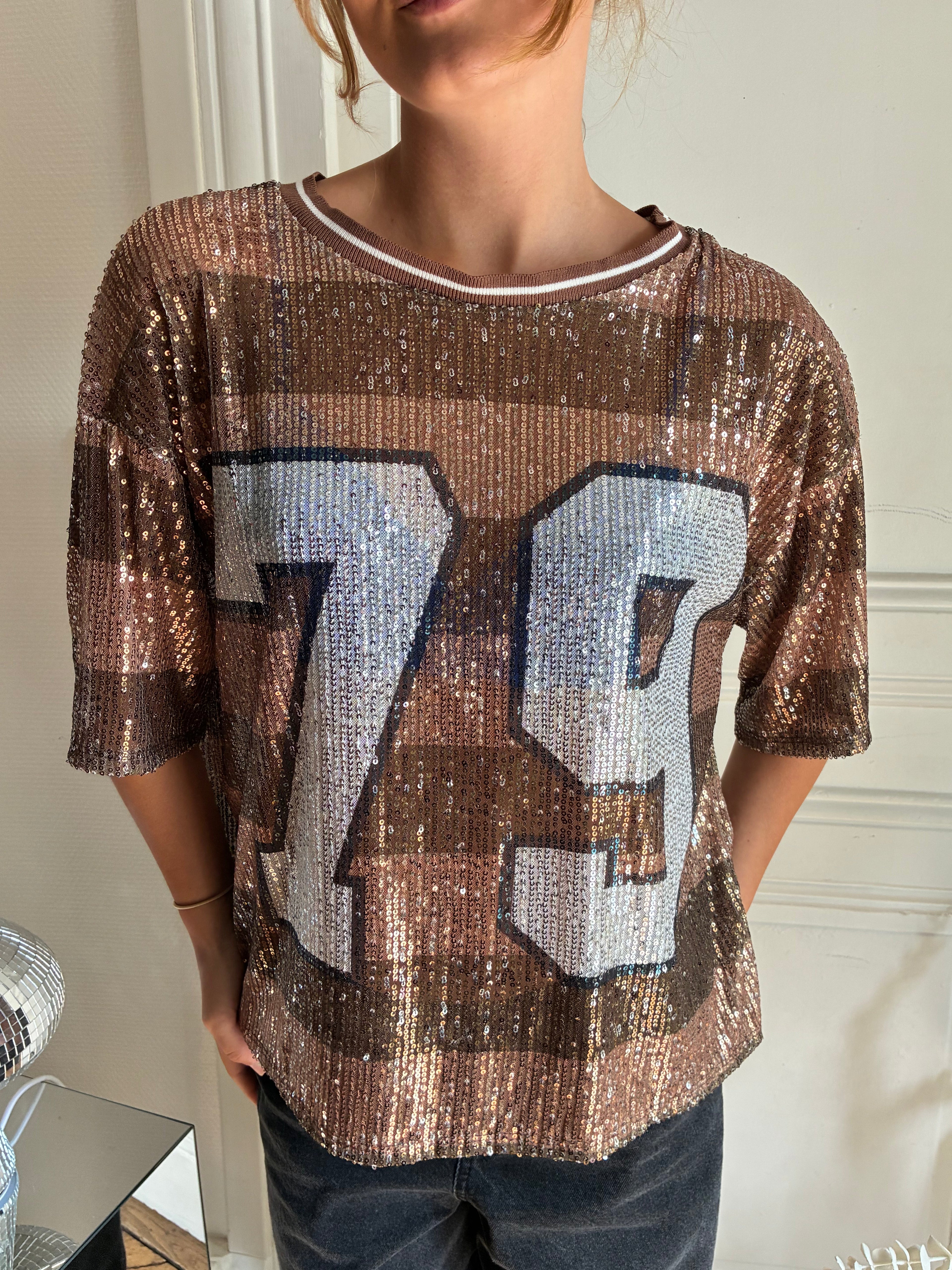 Haut à paillettes 79 Le Vestiaire