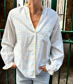 Blouse à carreaux Le Vestiaire