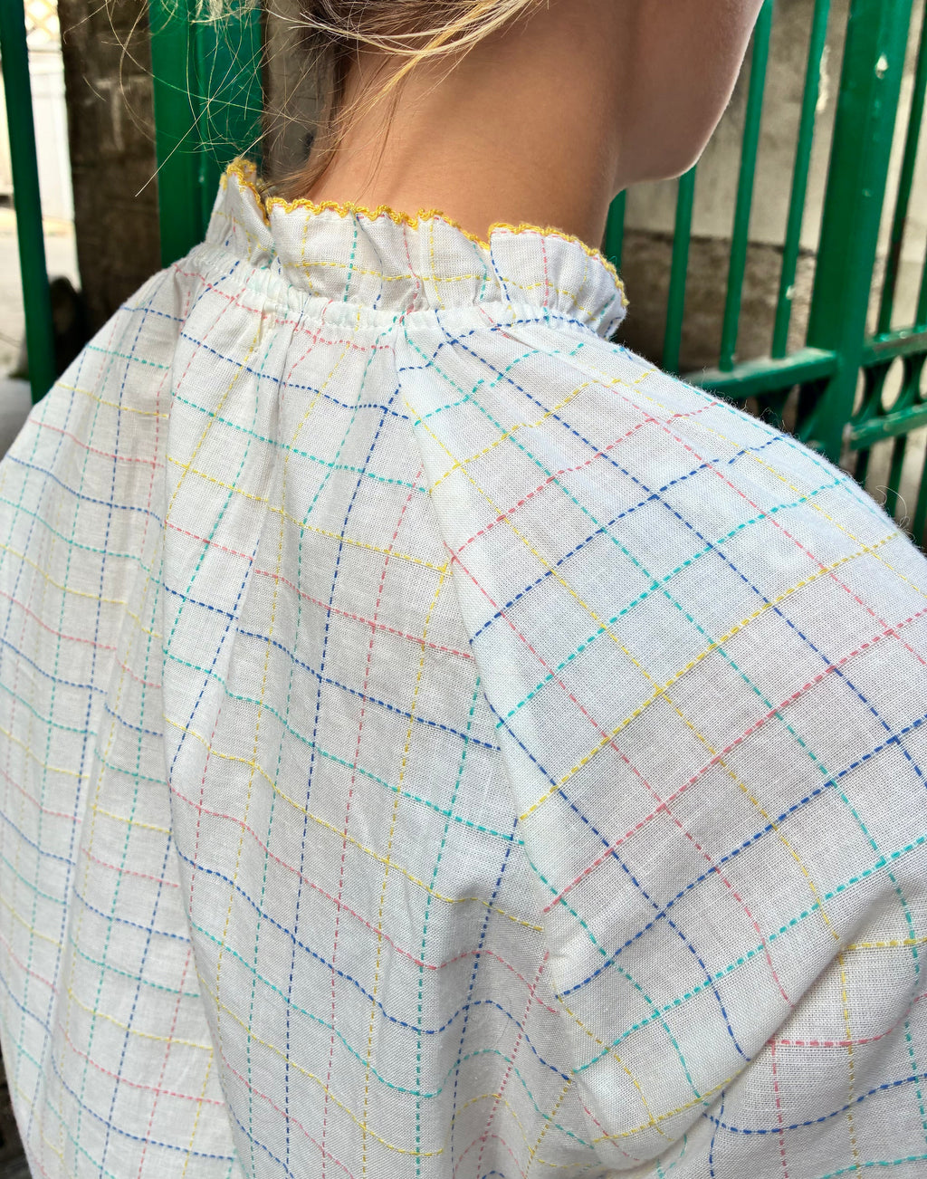 Blouse à carreaux Le Vestiaire