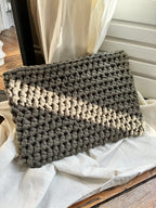 Pochette d'ordinateur kaki